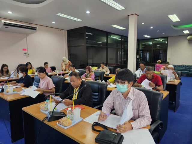 ประชุมคณะกรรมการกองทุน สปสช.ทต.ท่าแพ ครั้งที่ 3/2567