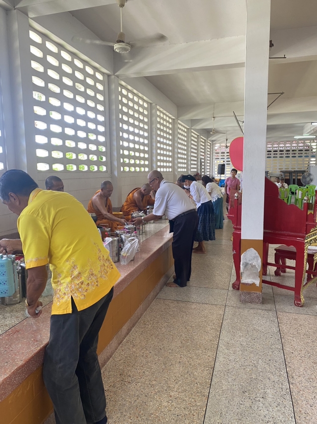 โครงการ ธรรมบุญ ถวายภัตตาหาร เพื่อส่งเสริมคุณธรรมจริยธรรม