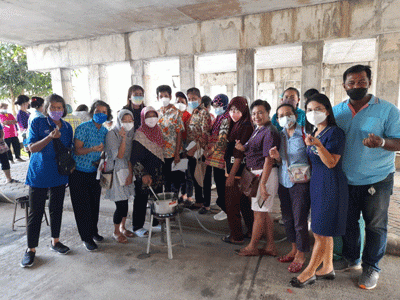 โครงการอบรมและส่งเสริมอาชีพ หลักสูตรขนมไทย ประจำปี งบประมาณ 2565