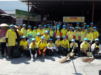 โครงการ รักษาความสะอาด ถนนสายหลัก ถนนสายรอง และที่ชุมชน (Big Cleaning Day)