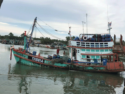 กลุ่มอาชีพ เรือประมงในน่านน้ำไทย