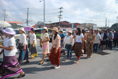 ประเพณีวันสาทรเดือนสิบ เทศบาลตำบลท่าแพ