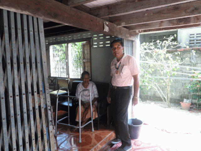 เยี่ยมบ้านชุมชนเทศบาลตำบลท่าแพ