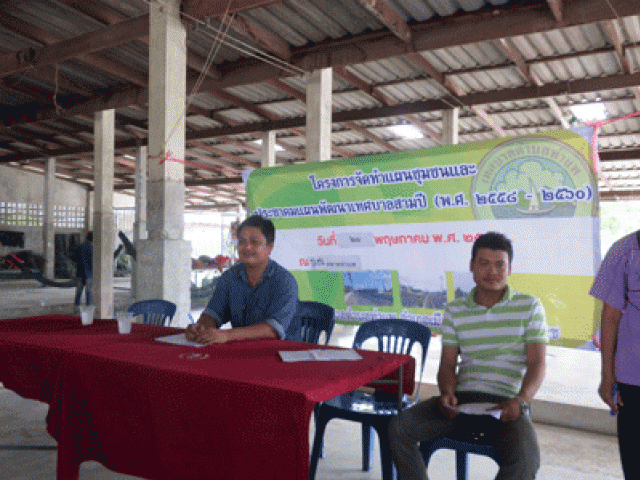 โครงการจัดทำแผนชุมชน และประชาคมแผนพัฒนาเทศบาลสามปี (พ.ศ.2558-2560)ชุมชนตลาดท่าแพ